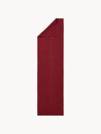 Chemin de table pur lin Pembroke, 100 % pur lin, Rouge, larg. 40 x long. 150 cm