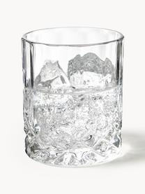 Verres George avec relief en cristal, 4 pièces, Verre, Transparent, Ø 8 x haut. 10 cm, 310 ml