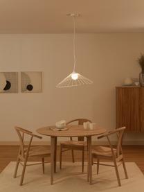 Design hanglamp Silvan, Lampenkap: glas, Wit, B 59 x H 20 cm