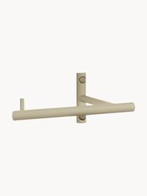 Wand-Toilettenpapierhalter Dora aus Metall, Metall, pulverbeschichtet, Hellbeige, B 15 x H 6 cm