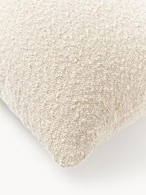 Bouclé-Sofa-Kissen Lena, Hülle: Bouclé (93 % Polyester, 6, Bouclé Hellbeige, B 50 x L 50 cm