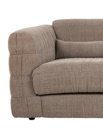 Sofa Club (3-Sitzer) in Beige, Bezug: 60% Baumwolle, 40% Leinen, Webstoff Beige, B 274 x T 108 cm