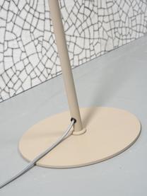 Lampada da terra Marseille, Paralume: metallo rivestito, Beige chiaro, Alt. 141 cm