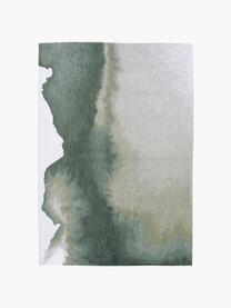 Vloerkleed Iode met abstract patroon, 100% polyester, Groentinten, B 80 x L 150 cm (maat XS)