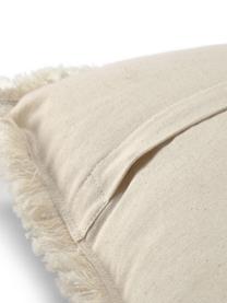 Housse de coussin 45x45 bohème Seila, Beige