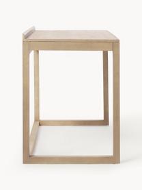 Schreibtisch Fenja aus Mangoholz, Massives Mangoholz, Mangoholz, B 110 x T 60 cm