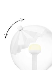 Lampadina E27, 400lm, dimmerabile, bianco caldo, 1 pz, Paralume: vetro, alluminio, Base lampadina: alluminio, Bianco, trasparente, argentato, Ø 12 x Alt. 19 cm