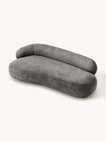 Sofa Alba (3-Sitzer), Bezug: 97% Polyester, 3% Nylon D, Gestell: Massives Fichtenholz, Bir, Füße: Kunststoff Dieses Produkt, Webstoff Taupe, B 235 x T 114 cm, Rückenlehne links