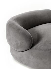 Sofa Alba (3-Sitzer), Bezug: 97% Polyester, 3% Nylon D, Gestell: Massives Fichtenholz, Bir, Füße: Kunststoff Dieses Produkt, Webstoff Taupe, B 235 x T 114 cm, Rückenlehne links