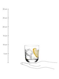 Kristallgläser Harmony aus glattem Kristallglas, 6 Stück, Edelster Glanz – das Kristallglas bricht einfallendes Licht besonders stark., Transparent, Ø 9 x H 10 cm