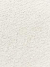 Načechraný koberec s vysokým vlasem a strukturovaným povrchem Rubbie, Krémově bílá, Š 120 cm, D 180 cm (velikost S)