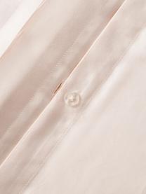 Povlak na polštář z bavlněného saténu Premium, Světle růžová, Š 40 cm, D 80 cm