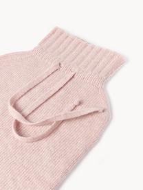 Warmwaterkruik Cashmere, Bekleding: 80% gerecycled kasjmier (, Lichtroze, B 19 x L 30 cm