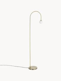 Lampa podłogowa Milo, Odcienie złotego, W 180 cm