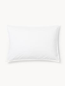 Taie d'oreiller en percale de coton Debbie, Blanc, larg. 50 x long. 70 cm