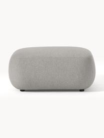 Pouf Sofia, Tissu gris, larg. 99 x prof. 78 cm