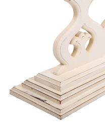 Consola de madera de abeto Marino, Blanco, Marrón, An 142 x Al 79 cm