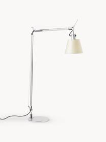 Lampa podłogowa Tolomeo Basculante, Stelaż: aluminium powlekane, Aluminium, kremowy, S 87 x W 108 cm