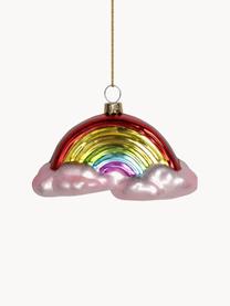 Ozdoba choinkowa Rainbow, Szkło, Wielobarwny, S 11 x W 6 cm