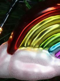 Kerstboomhanger Rainbow, Glas, Meerkleurig, B 11 x H 6 cm