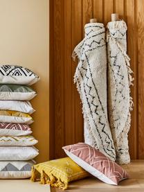 Poszewka na poduszkę w stylu boho Ausel, 100% bawełna, Terakota, S 30 x D 50 cm