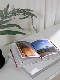 Kniha Living in Mexico, Papír, pevná vazba, Růžová, více barev, Š 14 cm, D 20 cm