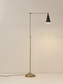 Nastavitelná lampa na čtení Aubrey, Zlatá, černá, V 160 cm