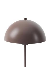 Tafellamp Matilda, Lampenkap: gepoedercoat metaal, Lampvoet: gepoedercoat metaal, Bruin, Ø 29 x H 45 cm