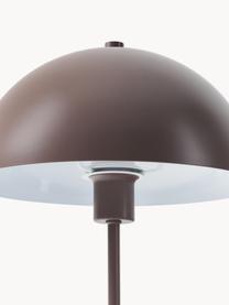 Tischlampe Matilda, Lampenschirm: Metall, pulverbeschichtet, Nougat, Ø 29 x H 45 cm