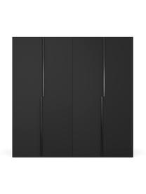 Armoire modulaire à portes battantes Leon, larg. 200 cm, plusieurs variantes, Noir, Basic Interior, larg. 200 x haut. 200 cm