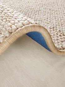 Teppich Lyon mit Schlingen-Flor, Flor: 100 % Polypropylen, Cremeweiß, B 140 x L 200 cm (Größe S)