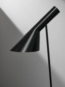 Kleine leeslamp AJ, Lamp: gecoat staal, Zwart, H 130 cm