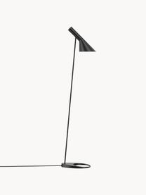 Kleine leeslamp AJ, Lamp: gecoat staal, Zwart, H 130 cm