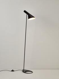 Lampada da lettura piccola AJ, Lampada: acciaio rivestito, Nero, Alt. 130 cm