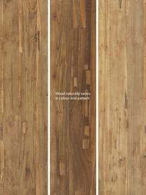 Lavica z tíkového dreva Lawas, Recyklované tíkové drevo, prírodné
Tento produkt je vyrobený z trvalo udržateľného dreva s certifikátom FSC®., Tíkové drevo, Š 180 x V 45 cm