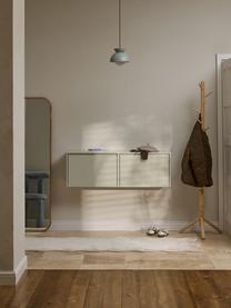 Wand-Schuhschrank Shea mit Klappfächern und geriffelter Front, Mitteldichte Holzfaserplatte (MDF), lackiert

Dieses Produkt wird aus nachhaltig gewonnenem, FSC®-zertifiziertem Holz gefertigt., Hellbeige, B 120 x H 40 cm