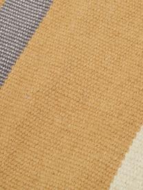Alfombra artesanal de lana con flecos Metallum, 85% lana, 15% poliéster
Las alfombras de lana se pueden aflojar durante las primeras semanas de uso, la pelusa se reduce con el uso diario, Multicolor, An 170 x L 240 cm(Tamaño M)