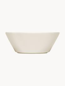 Cuenco de porcelana Teema, Porcelana vitro, Blanco Off White, Ø 15 x Al 6 cm