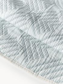 Couvre-lit à motif jacquard Milano, 80 % coton, 20 % polyester

Le matériau est certifié STANDARD 100 OEKO-TEX®, 6457CIT, CITEVE, Bleu ciel, larg. 230 x long. 250 cm