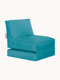 Sillón para exterior Pop Up, reclinable, Tapizado: 100% poliéster Interior c, Tejido azul petróleo, An 70 x F 90 cm