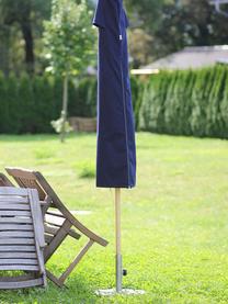 Telo protettivo per ombrellone fatto a mano Klassiker, varie misure, Tela acrilica, Grigio-blu, Ø 51 x Alt. 167 cm