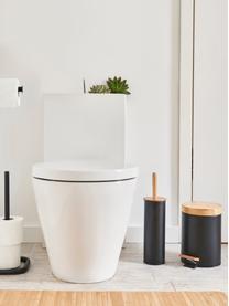 Brosse pour WC Tallin, Noir, bois clair, Ø 10 x haut. 38 cm