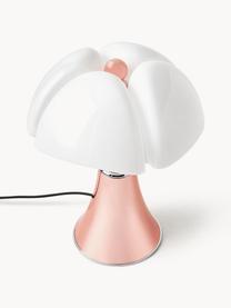 Dimbare LED tafellamp Pipistrello, Nougat, glanzend, Ø 27 x H 35 cm