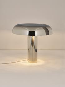 Stolní lampa Mushroom, Stříbrná, Ø 39 cm, V 38 cm