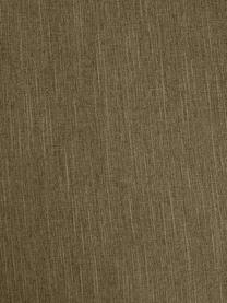 Bank Melva (3-zits), Bekleding: 100% polyester De slijtva, Frame: massief grenenhout, FSC-g, Poten: kunststof, Geweven stof olijfgroen, B 238 x D 101 cm