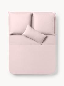 Poszewka na poduszkę z lnu Airy, Jasny różowy, S 40 x D 80 cm