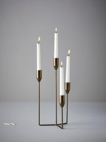 Kerzenhalter Lisa, Metall, beschichtet, Goldfarben, B 18 x H 36 cm