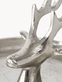 Decoratieve objectenset Hanry, 2-delig, Aluminium, Zilverkleurig, Ø 16 cm, H 13 cm