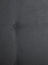 Letto imbottito Star, Rivestimento: poliestere (tessuto testu, Tessuto antracite, Larg. 200 x Lung. 200 cm