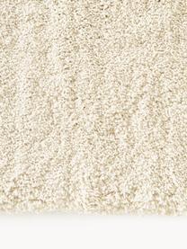 Passatoia morbida a pelo lungo Leighton, Retro: 70% poliestere, 30% coton, Bianco crema, Larg. 80 x Lung. 150 cm (taglia XS)